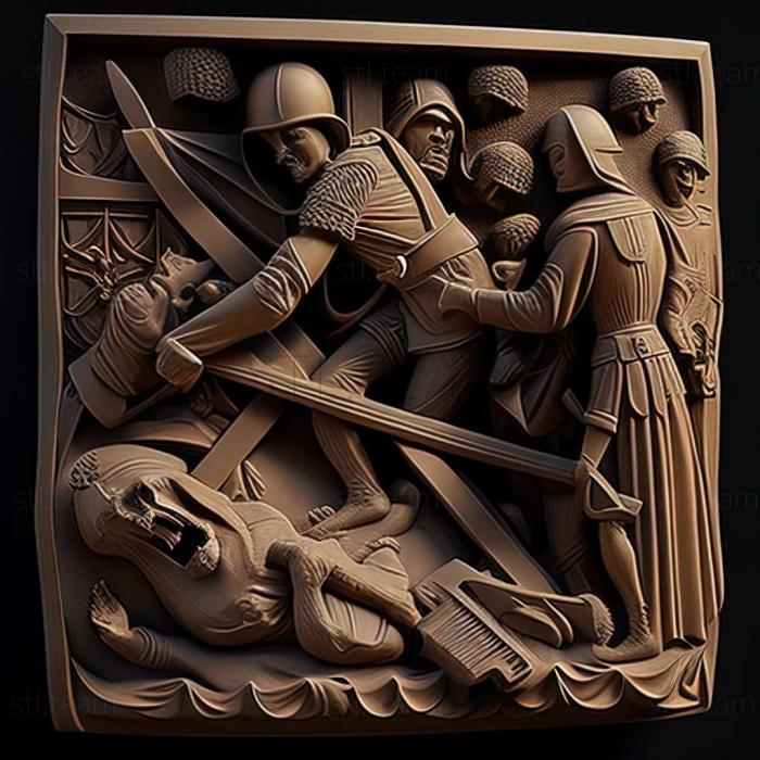 3D модель Игра XIII век Смерть или слава (STL)